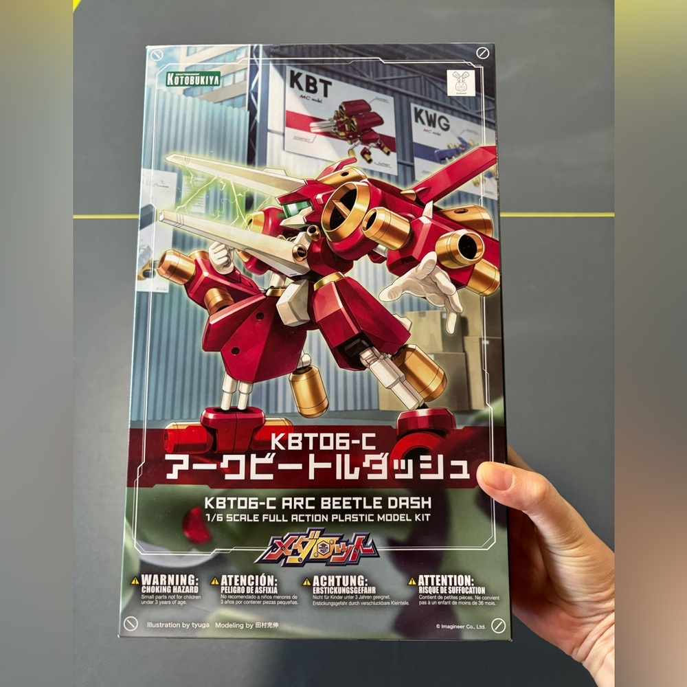 Kotobukiya KBT06-C Arc Beetle Dash 1/6 scale plastic model kit from Japan